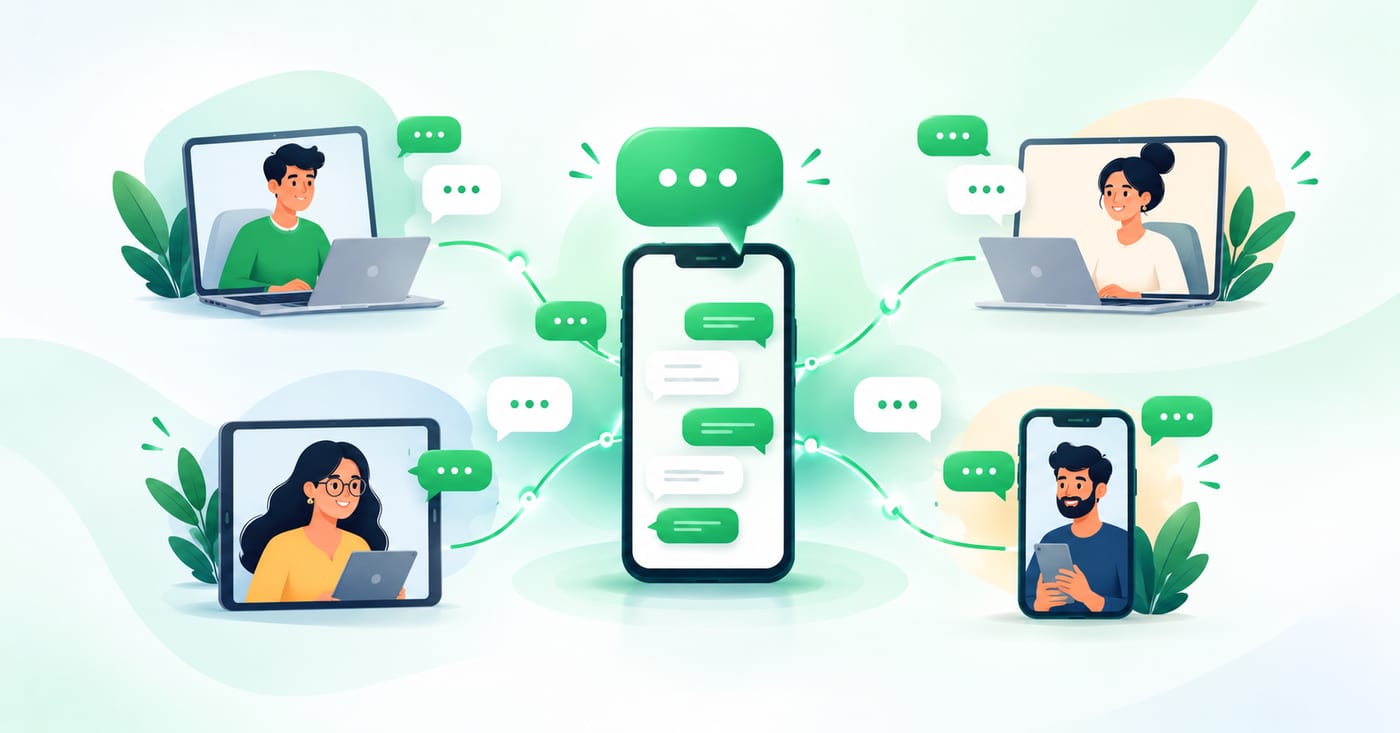 WhatsApp Business for multiple users: 3 ways to share one number